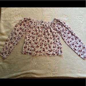 Hollister off the shoulder top